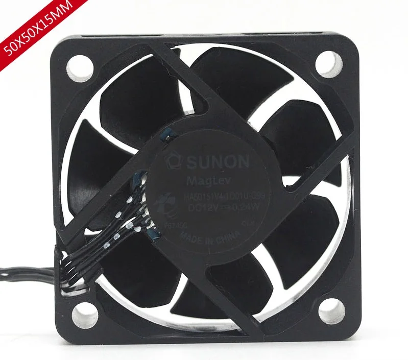 Фирменная Новинка для охлаждения Sunon HA50151V4-1Q01U-Q99 12V 0,24 W 5015 5 см 50*50*15 мм 4-провод 4P PWM охлаждающий вентилятор
Фирменная Новинка для охлаждения Sunon HA50151V4-1Q01U-Q99 12V 0,24 W 5015 5 см 50*50*15 мм 4-провод 4P PWM охлаждающий вентилятор