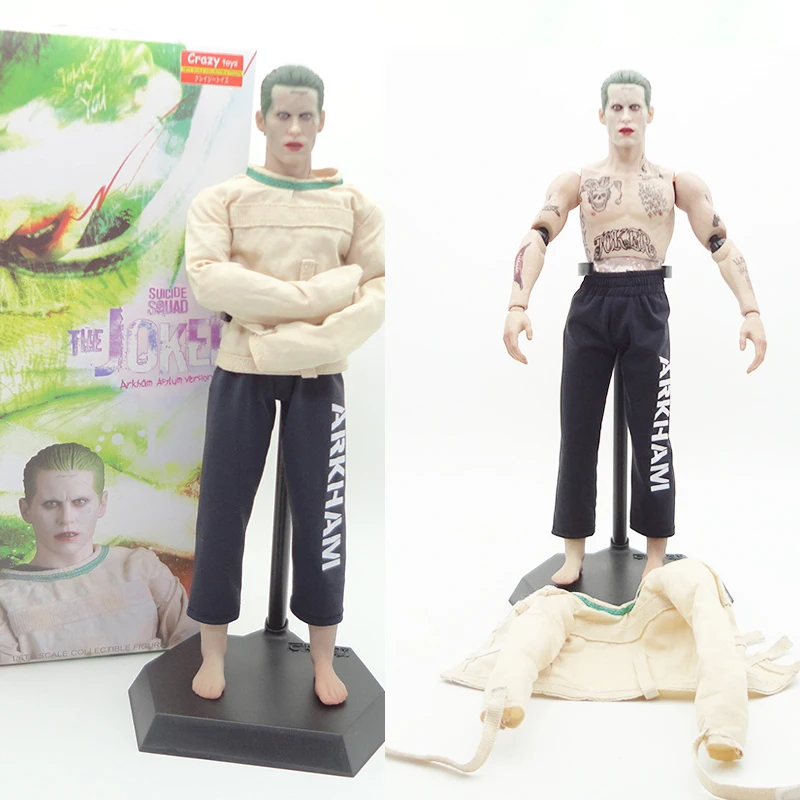 12inch 30cm Crazy Toys Suicide Squad The Joker Variant Genuine Arkham Asylum Mental Hospital Joker PVC Action Figure Toy Doll
12inch 30cm Crazy Toys Suicide Squad The Joker Variant Genuine Arkham Asylum Mental Hospital Joker PVC Action Figure Toy Doll