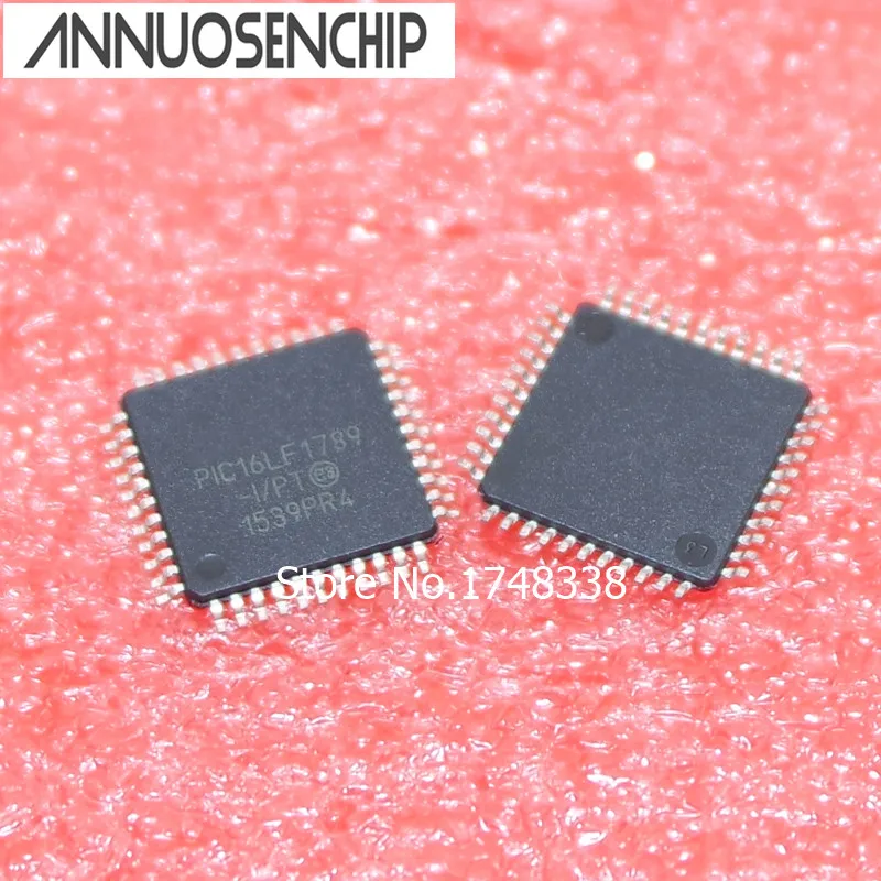 Free shipping 5PCS PIC16F1789-I/PT PIC16F1789 MCU 8-bit PIC16 PIC RISC 28KB Flash 3.3V/5V 44TQFP New original PIC16LF1789-I/PT
Free shipping 5PCS PIC16F1789-I/PT PIC16F1789 MCU 8-bit PIC16 PIC RISC 28KB Flash 3.3V/5V 44TQFP New original PIC16LF1789-I/PT