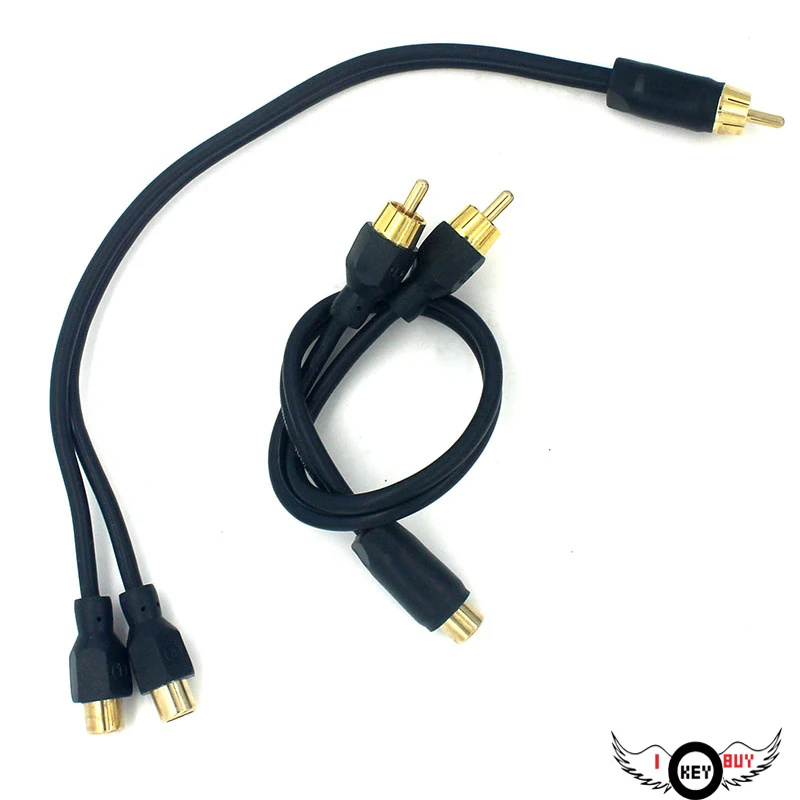 2PCS 28cm Copper Car Audio Amplifier Installation Wiring Kits Connecting Double-Headed Audio Line Conversion Line Lotus
2PCS 28cm Copper Car Audio Amplifier Installation Wiring Kits Connecting Double-Headed Audio Line Conversion Line Lotus