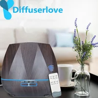 Diffuserlove 500ML Remote Control Air Humidifier Essential Oil Diffuser Humidificador Mist Maker LED Aroma Diffusor Aromatherapy image
