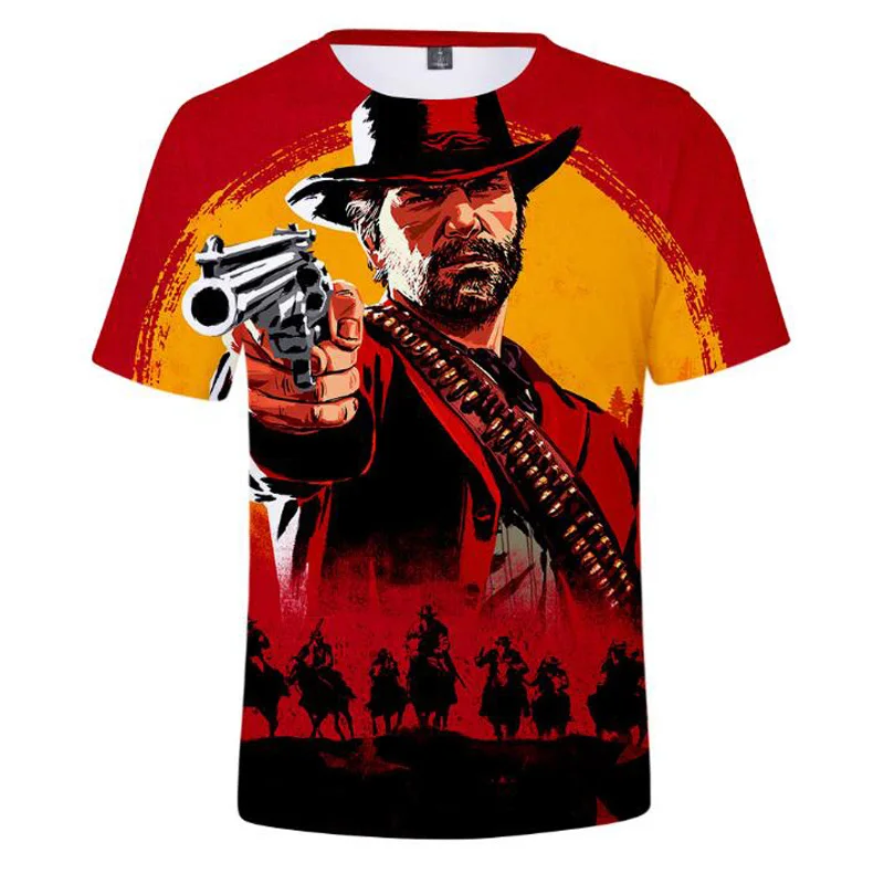 Hip Hop Fashion Brand Clothing RED DEAD REDEMPTION 2 3D Printed Short Sleeve T Shirt Women Men Anime Cool Harajuku Graphic Tees
Hip Hop Fashion Brand Clothing RED DEAD REDEMPTION 2 3D Printed Short Sleeve T Shirt Women Men Anime Cool Harajuku Graphic Tees