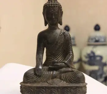 9 Chinese Folk Old Copper Bronze Buddhism Cassock Ru Lai Sakyamuni Buddha statue
9 Chinese Folk Old Copper Bronze Buddhism Cassock Ru Lai Sakyamuni Buddha statue