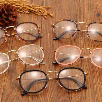 Vintage Clear Lens Eyeglasses Frame Retro Round Men Women Eyewear Nerd Glasses Black/Leopard/Pink/Tea/Transparent
Vintage Clear Lens Eyeglasses Frame Retro Round Men Women Eyewear Nerd Glasses Black/Leopard/Pink/Tea/Transparent