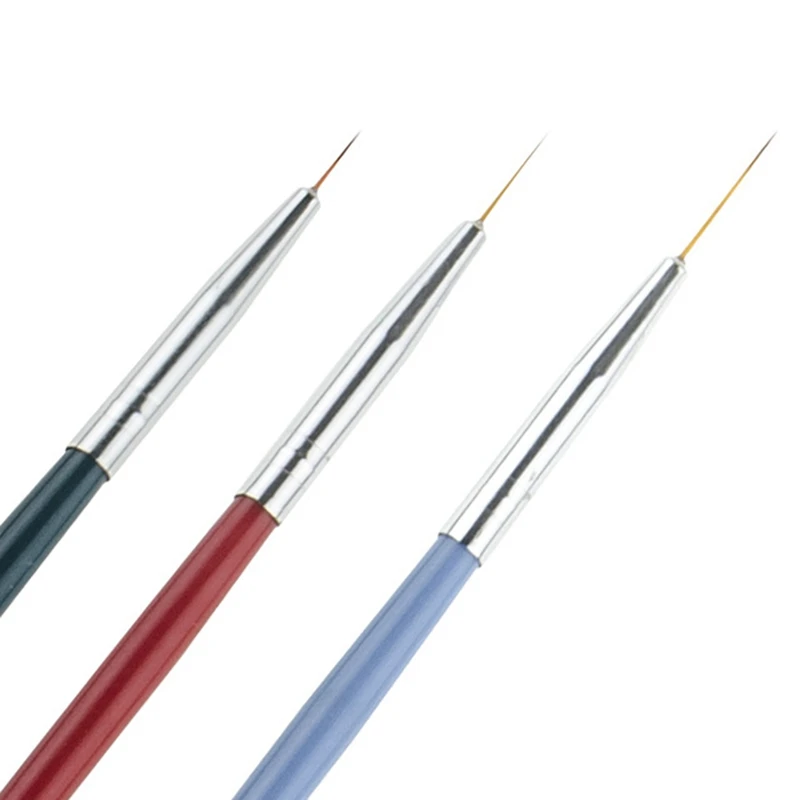 3pcs/set Nail Art Liner Painting Pen 3D Tips DIY Acrylic UV Gel Brushes Drawing Kit Flower Line Grid French Design Manicure Tool
3pcs/set Nail Art Liner Painting Pen 3D Tips DIY Acrylic UV Gel Brushes Drawing Kit Flower Line Grid French Design Manicure Tool