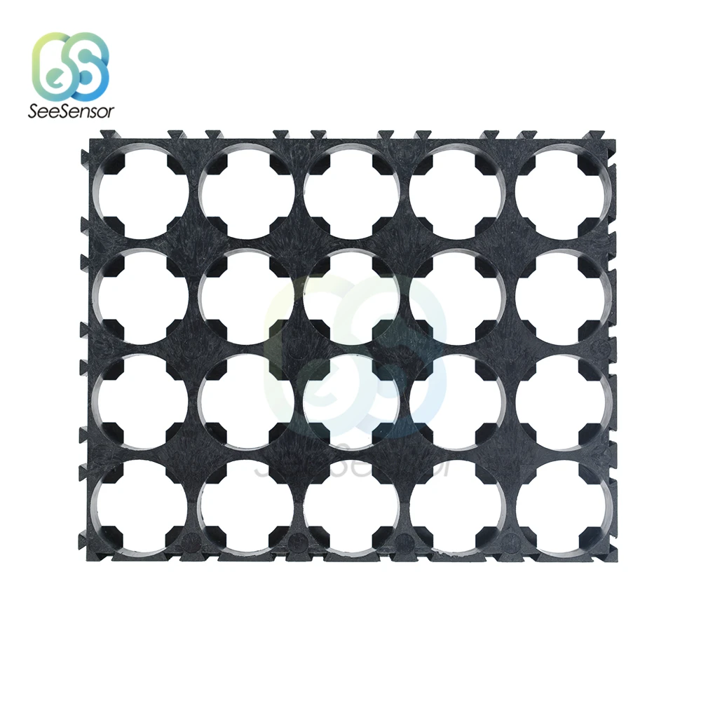 10Pcs 4x5 Cell Battery Spacer 18650 Lithium Battery Radiating Shell Pack Plastic Heat Holder Bracket
10Pcs 4x5 Cell Battery Spacer 18650 Lithium Battery Radiating Shell Pack Plastic Heat Holder Bracket