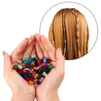 New Fashion 100PCS/Bag Colorful Hair Braiding Beads Rings Cuff Hair Styling Tools Cosmetic Makeup Beauty Accessories
New Fashion 100PCS/Bag Colorful Hair Braiding Beads Rings Cuff Hair Styling Tools Cosmetic Makeup Beauty Accessories