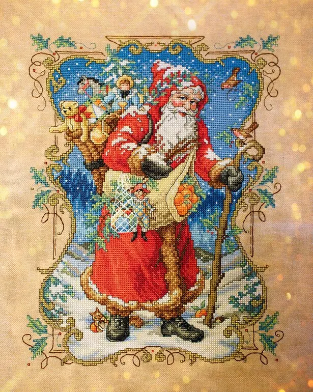 Needlework,DIY Cross Stitch,Sets For Embroidery kits,14CT&,Santa Claus presents gifts
Needlework,DIY Cross Stitch,Sets For Embroidery kits,14CT&,Santa Claus presents gifts