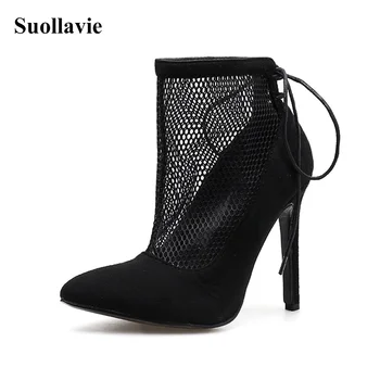 New Hollow Out Peep Toe Gladiator Pumps Sandals Women Summer Thin Heels Lace-Up Pointed Toe Black Shoes Fashion Ladies Sandals
New Hollow Out Peep Toe Gladiator Pumps Sandals Women Summer Thin Heels Lace-Up Pointed Toe Black Shoes Fashion Ladies Sandals