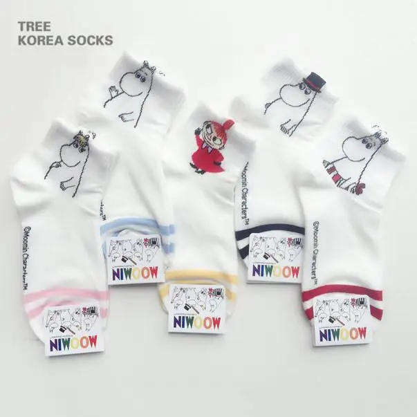 Summer Socks Pure Cotton Mming Female Four Seasons Footsies Moomin Fashion Pom Pom Footwear 1pair Drop Shipping
Summer Socks Pure Cotton Mming Female Four Seasons Footsies Moomin Fashion Pom Pom Footwear 1pair Drop Shipping