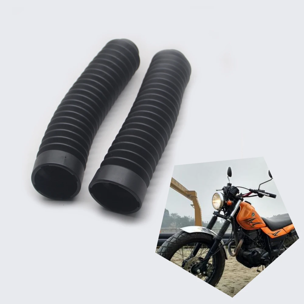For Yamaha TW200 TW225 Black Motorcycle Front Fork Shock Absorber Front Damping Dust Cover Moto Rubber Front Fork Cover
For Yamaha TW200 TW225 Black Motorcycle Front Fork Shock Absorber Front Damping Dust Cover Moto Rubber Front Fork Cover