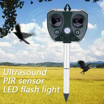 Ultrasonic Pest Repeller Solar Power Eco-Friendly Ultrasonic Pest Animal Bird Cat Dog Repeller Repellent Repelente ultrasonico
Ultrasonic Pest Repeller Solar Power Eco-Friendly Ultrasonic Pest Animal Bird Cat Dog Repeller Repellent Repelente ultrasonico