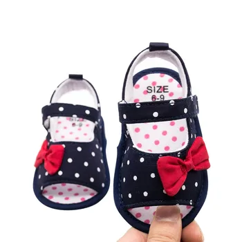 Baby Sandals Cotton Baby Girl Shoes Newborn Polka Dot Bow Cute Baby Girl Sandals Summer Princess Shoes 0-12M Beach Sandals
Baby Sandals Cotton Baby Girl Shoes Newborn Polka Dot Bow Cute Baby Girl Sandals Summer Princess Shoes 0-12M Beach Sandals