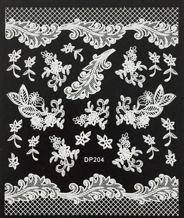 Newest DP-204 3d nail art sticker nail decal template DIY nail decorations tools self-adhesive nail wraps
Newest DP-204 3d nail art sticker nail decal template DIY nail decorations tools self-adhesive nail wraps