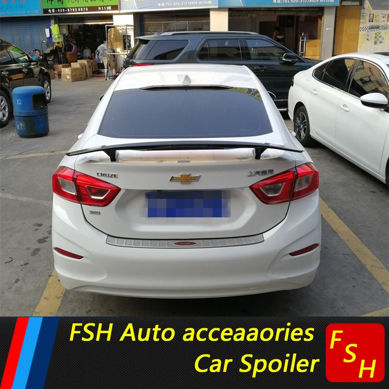 For Chevrolet Cruze Sports style Spoiler ABS Material Car Rear Wing unpaint Color Rear Spoiler For Cruze Spoiler 2009-2018
For Chevrolet Cruze Sports style Spoiler ABS Material Car Rear Wing unpaint Color Rear Spoiler For Cruze Spoiler 2009-2018
