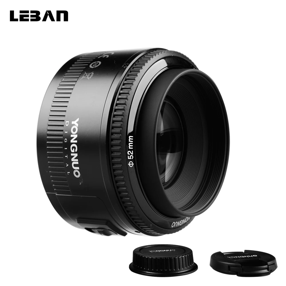 YONGNUO YN50mm f1.8 YN EF 50mm f/1.8 AF Lens YN50 Aperture Auto Focus for Canon EOS DSLR Cameras
YONGNUO YN50mm f1.8 YN EF 50mm f/1.8 AF Lens YN50 Aperture Auto Focus for Canon EOS DSLR Cameras