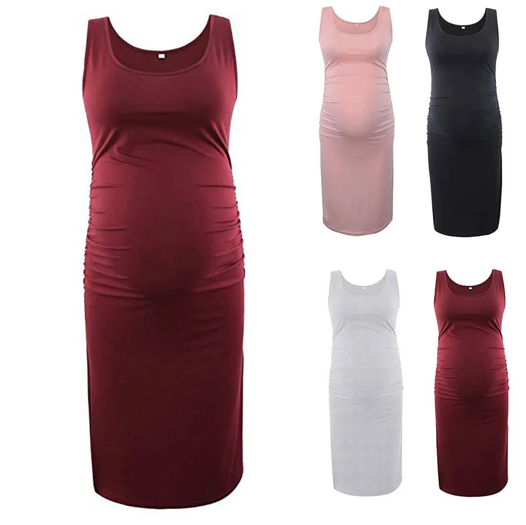MUQGEW Maternity Dresses Womens Maternity Solid Patchwork Casual Long Nursing Daily Sleeveless Dress ropa premama embarazadas 
MUQGEW Maternity Dresses Womens Maternity Solid Patchwork Casual Long Nursing Daily Sleeveless Dress ropa premama embarazadas