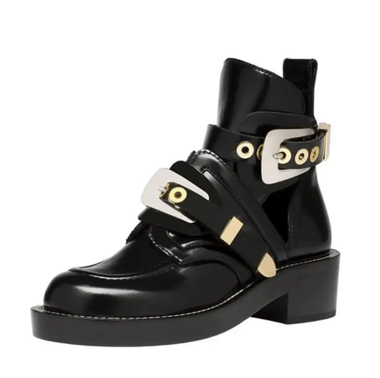 High Quality Women Shoes Woman Boots Flat Ankle Boots Fashion Black Motorcycle Boots 2019 Autumn New Fashion Popular Boots X56
High Quality Women Shoes Woman Boots Flat Ankle Boots Fashion Black Motorcycle Boots 2019 Autumn New Fashion Popular Boots X56