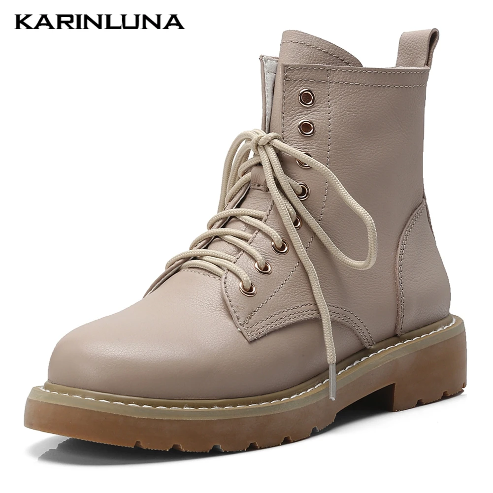Genuine Cow Leather Chunky Heels Ankle Boots Woman Shoes Shoelaces Casual Shoes Woman Ankle Boots Women Shoes
Genuine Cow Leather Chunky Heels Ankle Boots Woman Shoes Shoelaces Casual Shoes Woman Ankle Boots Women Shoes
