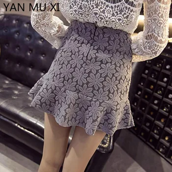New Brand 2017 Spring And Summer New Thin Female Ladies High Waist Fishtail Skirt Sweet Pockets Lace Skirt
New Brand 2017 Spring And Summer New Thin Female Ladies High Waist Fishtail Skirt Sweet Pockets Lace Skirt