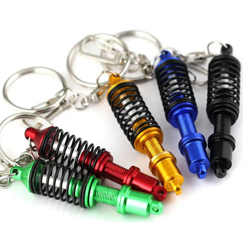 Adjustable Brand New High Quality Cool Colorful Metal Useful Fashion Keychain Spring Car Part Shock Absorber Keyring Alloy Gift
Adjustable Brand New High Quality Cool Colorful Metal Useful Fashion Keychain Spring Car Part Shock Absorber Keyring Alloy Gift