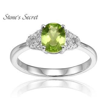 1.15ct 6mm*8mm Oval Manchurian Peridot Sterling Silver Ring Simple Style Woman At the Party Gifts
1.15ct 6mm*8mm Oval Manchurian Peridot Sterling Silver Ring Simple Style Woman At the Party Gifts