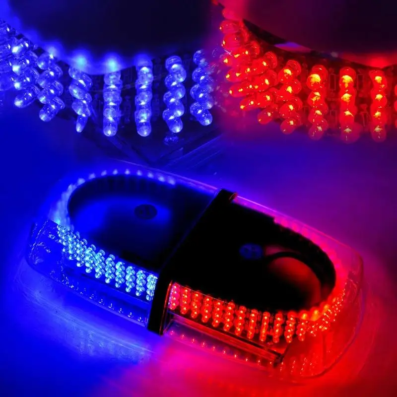 240 LED Law Enforcement Emergency Hazard Warning LED Mini Bar Strobe Light with Magnetic Base (Red/Blue)
240 LED Law Enforcement Emergency Hazard Warning LED Mini Bar Strobe Light with Magnetic Base (Red/Blue)