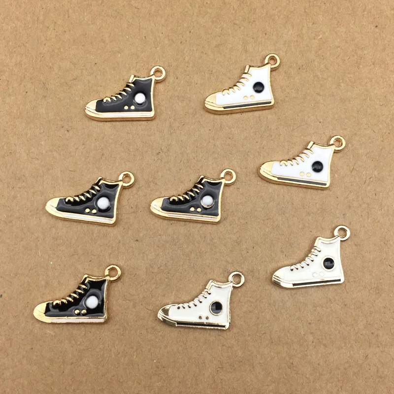 10pcs 10x15mm DIY handmade metal enamel sports gym shoes sneaker charms bracelet pendants for necklace earring jewelry making
10pcs 10x15mm DIY handmade metal enamel sports gym shoes sneaker charms bracelet pendants for necklace earring jewelry making