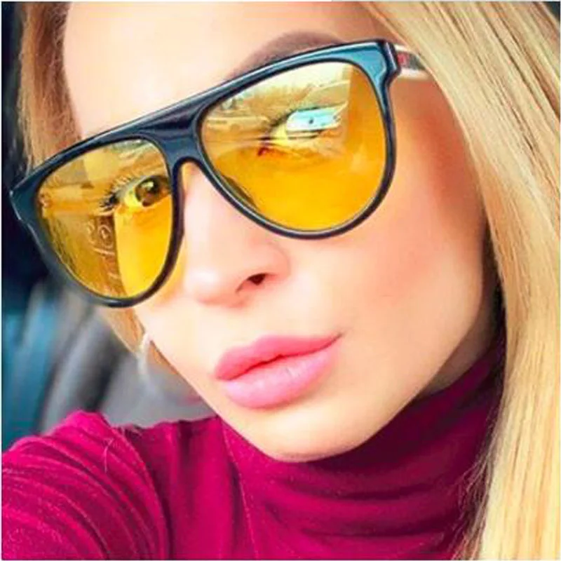 Print Stripe Leg Oval Sunglasses Women 2019 Luxury Brand One Piece Flat Top Sun Galsses Women Yellow Lens Eyewear Ins New Shades
Print Stripe Leg Oval Sunglasses Women 2019 Luxury Brand One Piece Flat Top Sun Galsses Women Yellow Lens Eyewear Ins New Shades