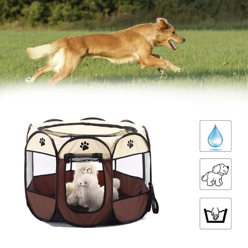 Portable Folding Pet Carrier Tent Dog House Playpen Cage Dog Easy Operation Octagon Fence Breathable Cat Tent
Portable Folding Pet Carrier Tent Dog House Playpen Cage Dog Easy Operation Octagon Fence Breathable Cat Tent