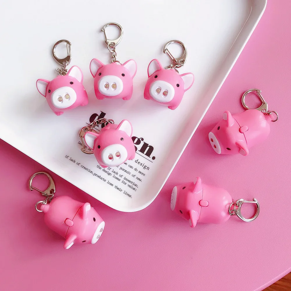 cute pig led keychains flashlight sound rings Creative kid cartoon sound light keychains child Stress Relieve Novelty Toys gift
cute pig led keychains flashlight sound rings Creative kid cartoon sound light keychains child Stress Relieve Novelty Toys gift