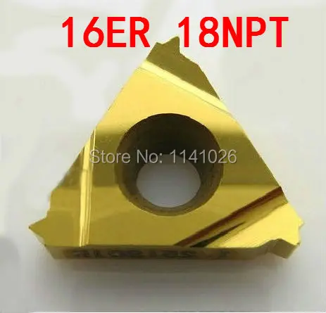 16ER 18NPT Carbide Threading Inserts External Threading Insert Indexable Lathe Inserts for Threaded Lathe Holder
16ER 18NPT Carbide Threading Inserts External Threading Insert Indexable Lathe Inserts for Threaded Lathe Holder