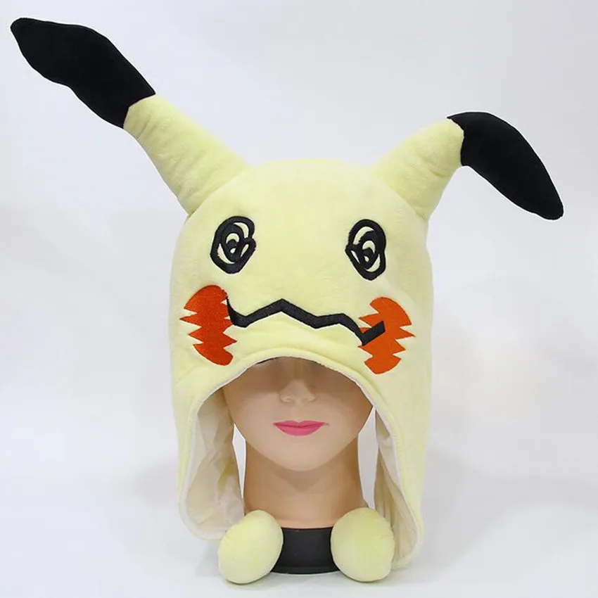 Japanese Anime Adult Children Pokemon Mimikyu Plush Hat Cosplay Cartoon Warm Cap Yellow pikachu anime hat Unisex accessories
Japanese Anime Adult Children Pokemon Mimikyu Plush Hat Cosplay Cartoon Warm Cap Yellow pikachu anime hat Unisex accessories