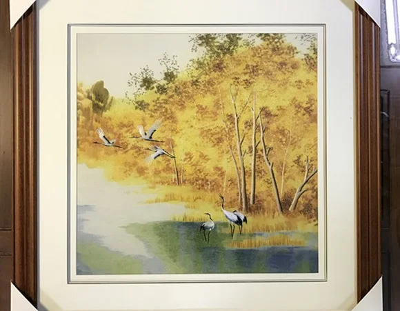 Suzhou Embroidery Handmade Finished Embroidery Decoration Paintings Not Include Frame ,birch forest 35*35cm
Suzhou Embroidery Handmade Finished Embroidery Decoration Paintings Not Include Frame ,birch forest 35*35cm