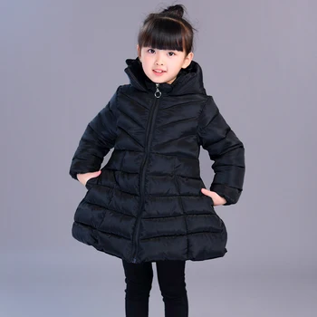 Girls Clothing 2019 New Brand Baby Girl Down Hooded Striped Kids Thicken Warm Outerwear Long Coats Children Winter Down Parkas
Girls Clothing 2019 New Brand Baby Girl Down Hooded Striped Kids Thicken Warm Outerwear Long Coats Children Winter Down Parkas