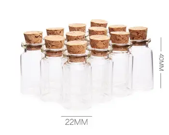 500 pcs/lot 7ML Clear Small Cute Mini Cork Stopper Glass Jars Containers Mini Wishing Bottle Glass Craft SN2462
500 pcs/lot 7ML Clear Small Cute Mini Cork Stopper Glass Jars Containers Mini Wishing Bottle Glass Craft SN2462