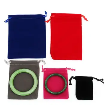 4.7"X5.9" (12*15 cm) Black Red Blue Purple Fashion Jewelry Pouches Bags Velvet Drawstring Bags for Rings Necklace Packaging Supp
4.7"X5.9" (12*15 cm) Black Red Blue Purple Fashion Jewelry Pouches Bags Velvet Drawstring Bags for Rings Necklace Packaging Supp