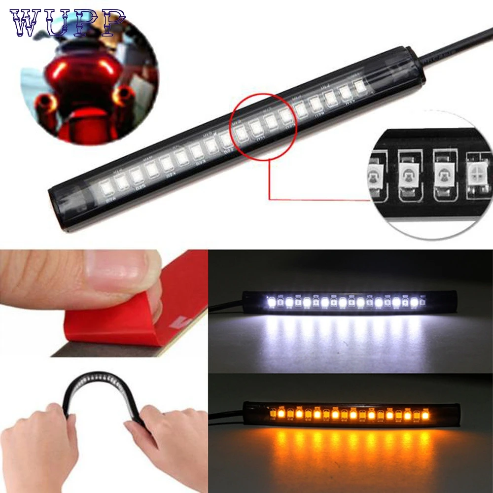 Universal Flexible 18 LED Motorcycle ATV Tail Brake Stop Turn Signal Strip Light Sep20 Drop Ship
Universal Flexible 18 LED Motorcycle ATV Tail Brake Stop Turn Signal Strip Light Sep20 Drop Ship