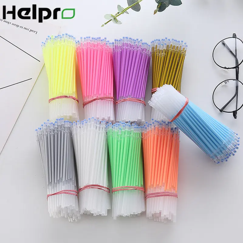 Helpro 20Pcs/Set Rainbow Color Pen Refill 9 Different Colors Painting Pen Papelaria Office School Stationery Gifts Supplies
Helpro 20Pcs/Set Rainbow Color Pen Refill 9 Different Colors Painting Pen Papelaria Office School Stationery Gifts Supplies