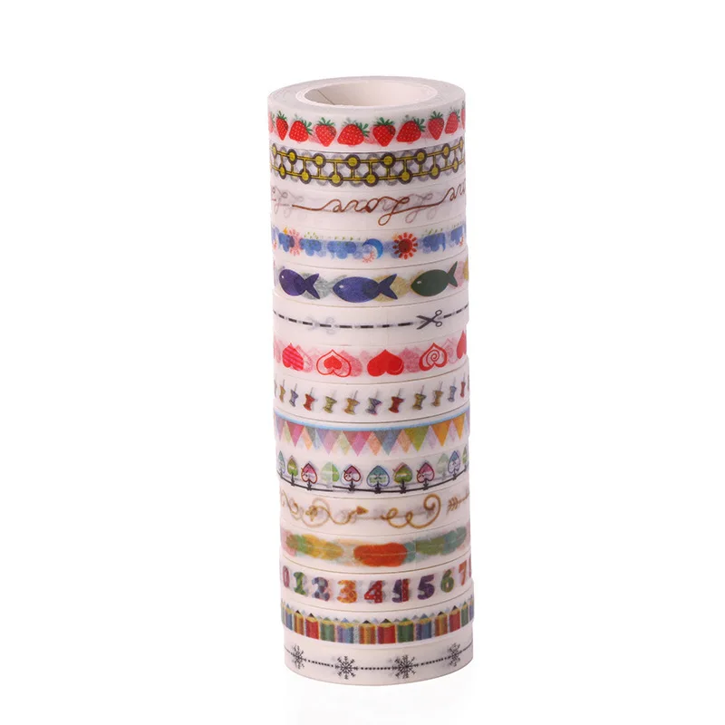 1PCS New Lovely Decorative Washi Tape DIY Handicraft Accessories Deafting Adhesive Tape Photo Album Decorative Scotch Tape
1PCS New Lovely Decorative Washi Tape DIY Handicraft Accessories Deafting Adhesive Tape Photo Album Decorative Scotch Tape