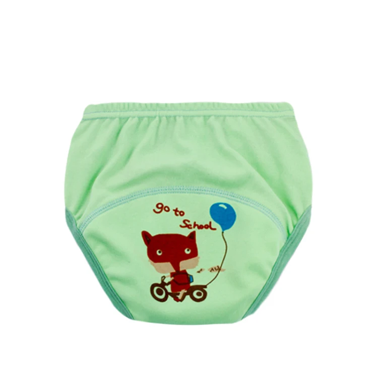 10 cartoon fox baby underwear baby cloth diapers