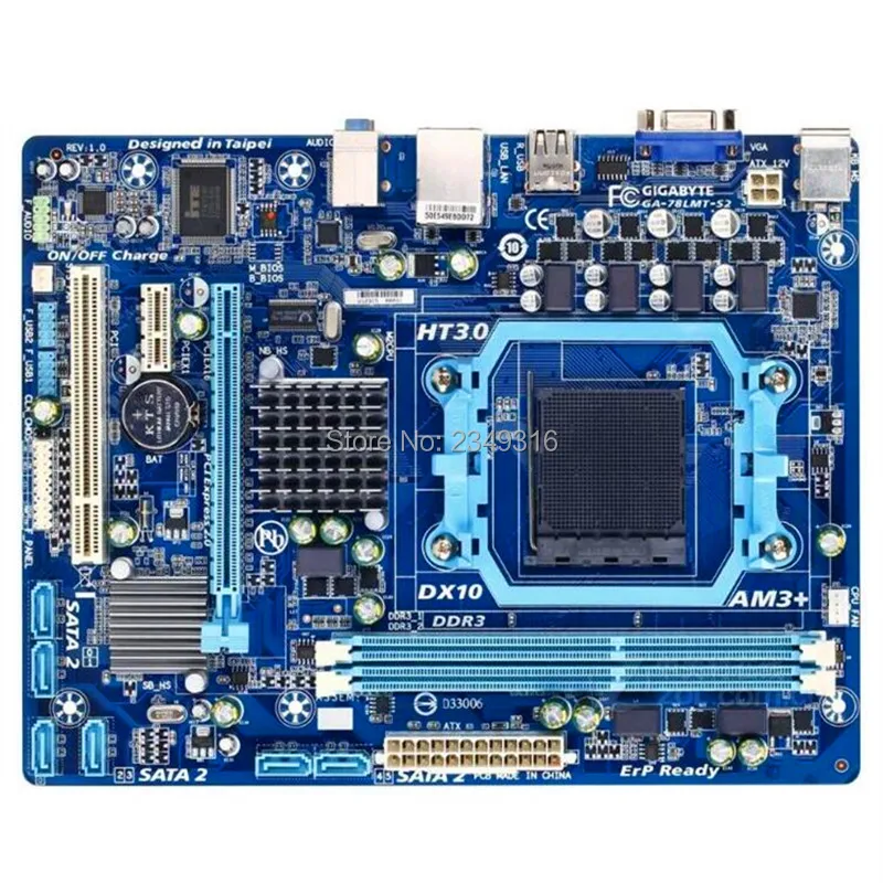 For Gigabyte GA-78LMT-S2 Original Used Desktop Motherboard 78LMT-S2 760G Socket AM3 AM3+ DDR3 SATA2 USB2.0 Micro ATX
For Gigabyte GA-78LMT-S2 Original Used Desktop Motherboard 78LMT-S2 760G Socket AM3 AM3+ DDR3 SATA2 USB2.0 Micro ATX