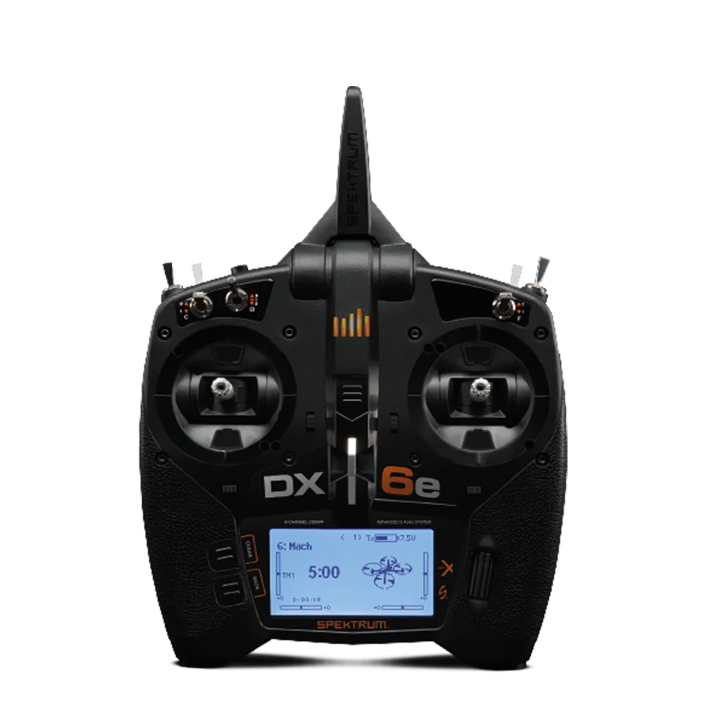 Spektrum (pie) with AR6106 DX6E 6 channel remote control a key to American/Japanese hand in hand
Spektrum (pie) with AR6106 DX6E 6 channel remote control a key to American/Japanese hand in hand