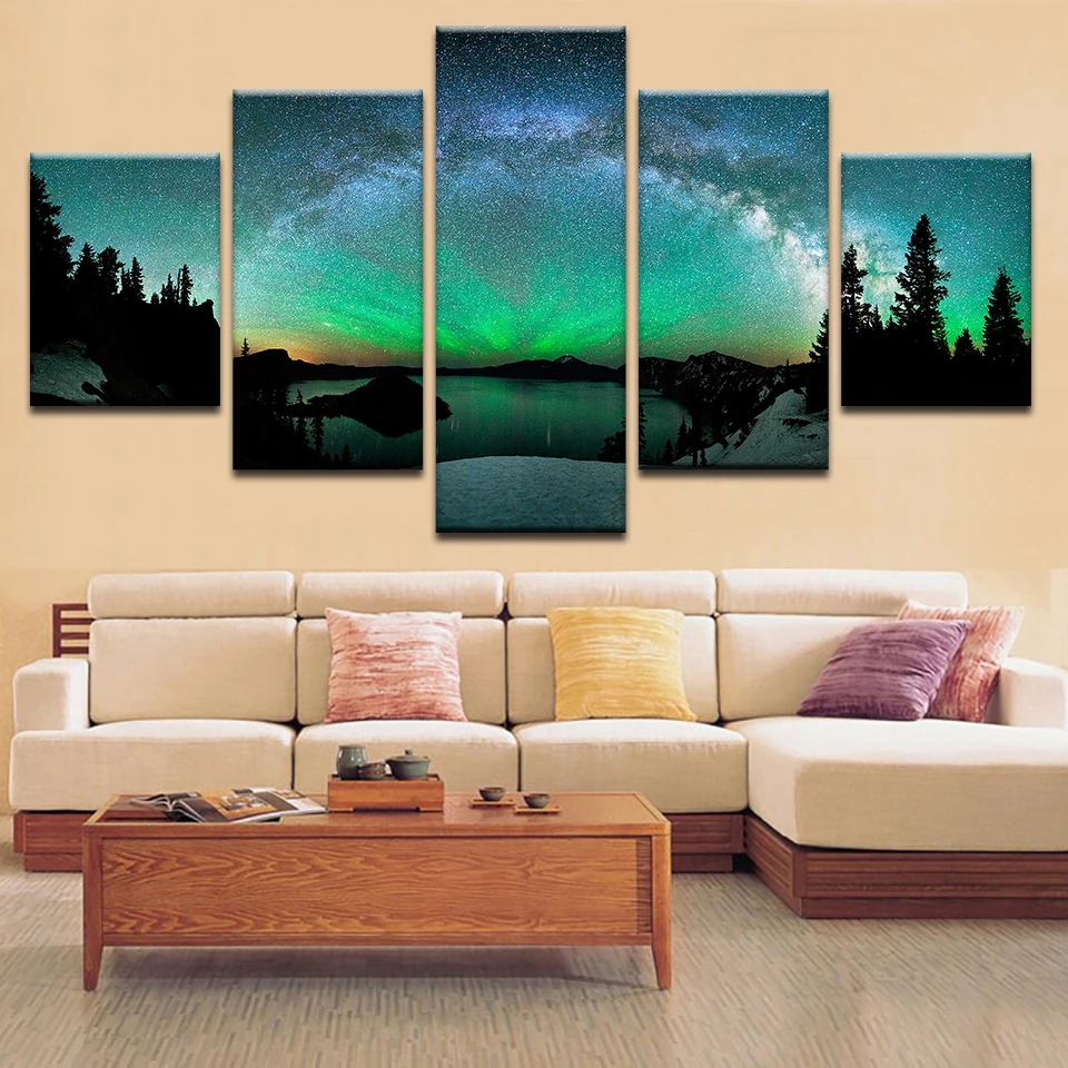 Living Room Modern HD Printed Wall Art Pictures Painting Aurora Borealis Nature Landscape Home Frame Poster Decoration
Living Room Modern HD Printed Wall Art Pictures Painting Aurora Borealis Nature Landscape Home Frame Poster Decoration