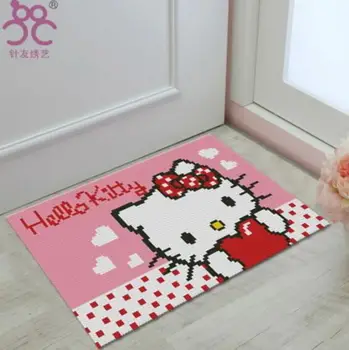 5d diy Hot models coarse wool carpet embroidered pillow section of cross stitch embroidery handicraft Latch Hook Mat bed pad
5d diy Hot models coarse wool carpet embroidered pillow section of cross stitch embroidery handicraft Latch Hook Mat bed pad