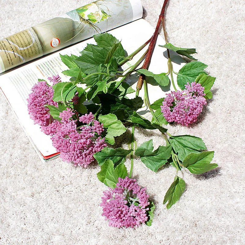 Luxury milan plant Artificial Flowers for home garden decoration flores artificiales plastic fake flowers fleur artificielle
Luxury milan plant Artificial Flowers for home garden decoration flores artificiales plastic fake flowers fleur artificielle