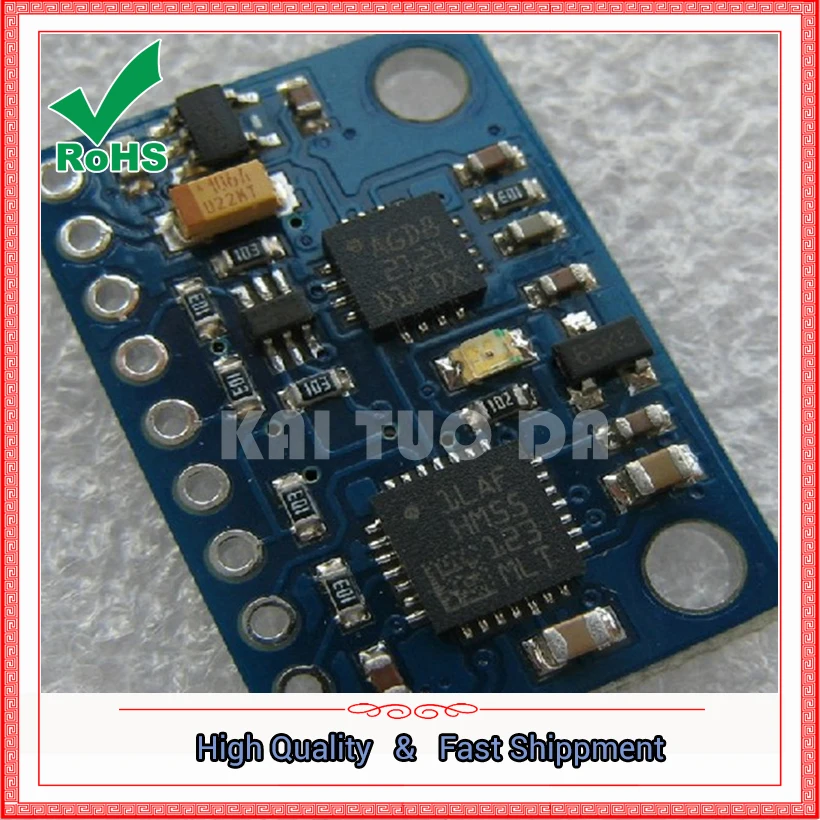GY-82 nine-axis electronic compass gyroscope acceleration module LSM303DLH + L3G4200D board
GY-82 nine-axis electronic compass gyroscope acceleration module LSM303DLH + L3G4200D board