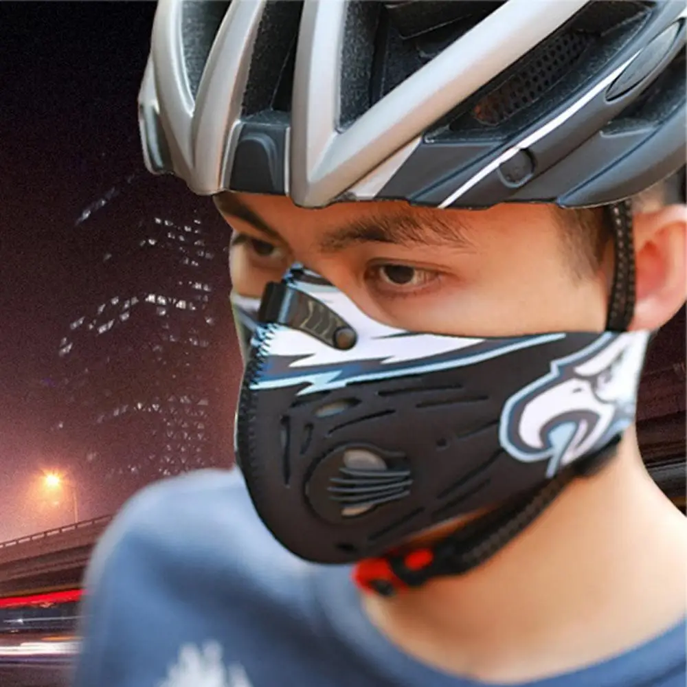 Training mask Air Filter Sport Mouth Dustproof Mask Bicycle Cycling Half Face Mask MTB Bike Cycling Breathable Facemask
Training mask Air Filter Sport Mouth Dustproof Mask Bicycle Cycling Half Face Mask MTB Bike Cycling Breathable Facemask