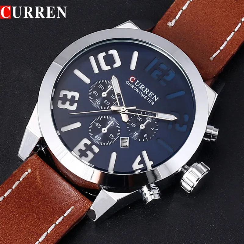CURREN 2019 Luxury Fashion Casual Men Watches Calendar Sports Watch Quartz Male Wristwatches Gift For Men Business
CURREN 2019 Luxury Fashion Casual Men Watches Calendar Sports Watch Quartz Male Wristwatches Gift For Men Business
