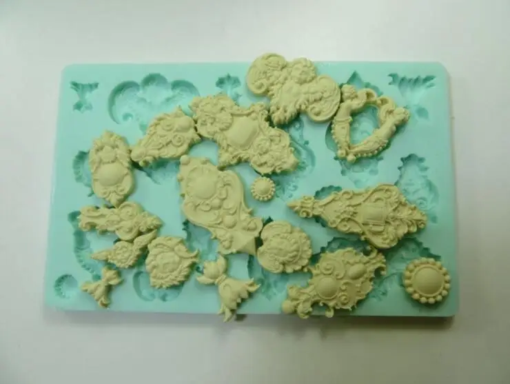 fondant silicone mold cake decoration mold sugar craft tools DIY handmade food grade vintage art decor molds PRZY free shipping
fondant silicone mold cake decoration mold sugar craft tools DIY handmade food grade vintage art decor molds PRZY free shipping